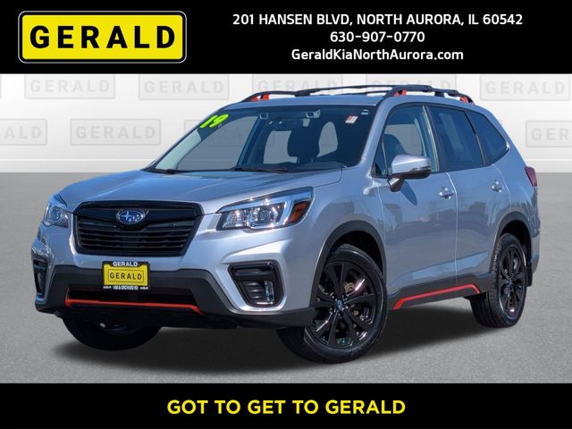 Ice Silver Metallic 2019 Subaru Forester 2.5i Sport AWD SUV / Crossover All-Wheel Drive Continuously Variable Transmission