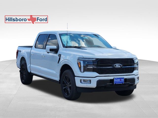2024 Star White Metallic Tri-Coat Ford F-150 Platinum 4X4 Truck