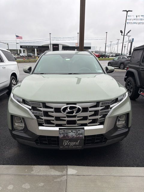 Sage Gray 2022 Hyundai Santa Cruz SEL Crew Cab AWD Pickup Truck All-Wheel Drive 8-Speed Automatic