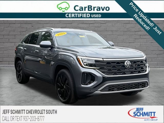 Platinum Gray Metallic 2025 Volkswagen Atlas Cross Sport SUV / Crossover All-Wheel Drive 8-Speed Automatic