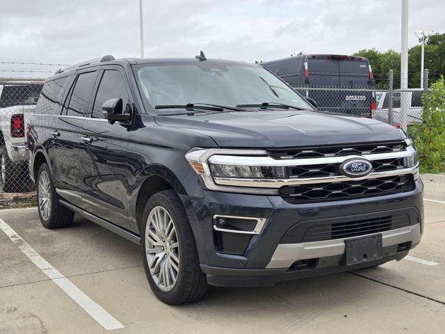 Blue Metallic 2024 Ford Expedition SUV / Crossover Four-Wheel Drive Automatic