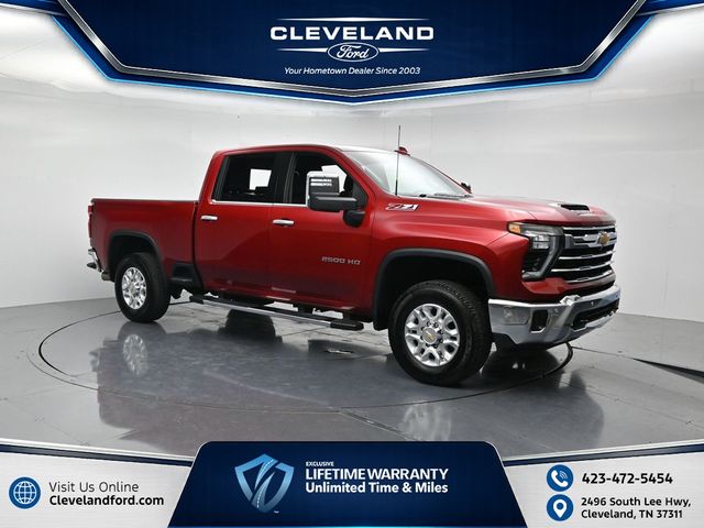 Radiant Red Tintcoat 2025 Chevrolet Silverado 2500HD Pickup Truck Four-Wheel Drive Automatic
