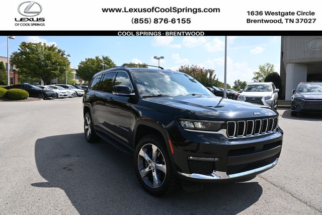 Diamond Black 2021 Jeep Grand Cherokee L SUV / Crossover Four-Wheel Drive 8-Speed Automatic