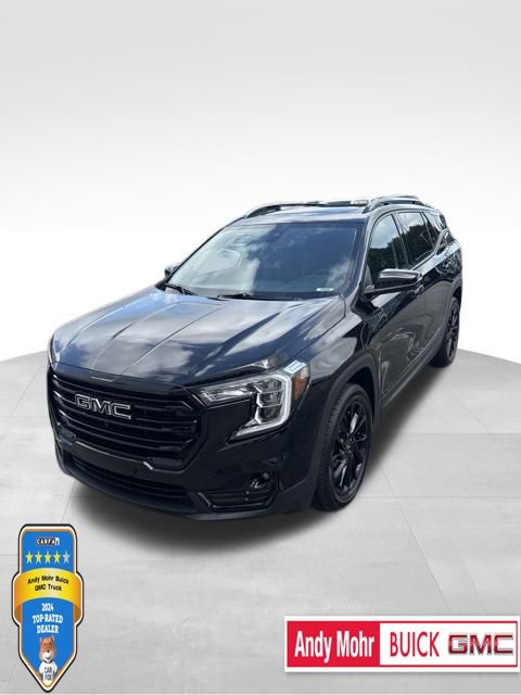 Black (Ebony Twilight Metallic) 2023 GMC Terrain SUV / Crossover Front-Wheel Drive 9-Speed Automatic