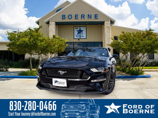 Shadow Black 2022 Ford Mustang Coupe Rear-Wheel Drive Automatic