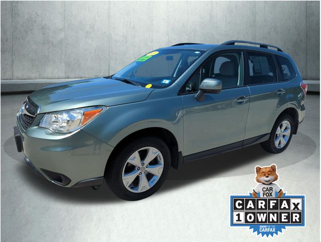 Jasmine Green Metallic 2015 Subaru Forester SUV / Crossover All-Wheel Drive Continuously Variable Transmission