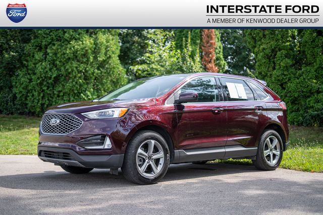Red (Burgundy Velvet Metallic Tinted Clearcoat) 2023 Ford Edge SUV / Crossover All-Wheel Drive 8-Speed Automatic