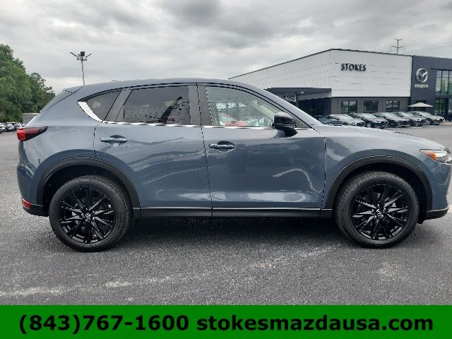 2021 Mazda CX-5 Carbon Edition Turbo Gray at Stokes Mazda