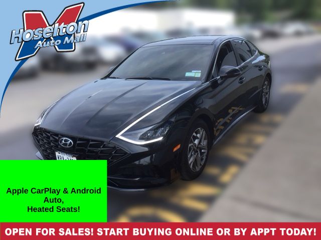 Phantom Black 2021 Hyundai Sonata Sedan Front-Wheel Drive 8-Speed Automatic Overdrive