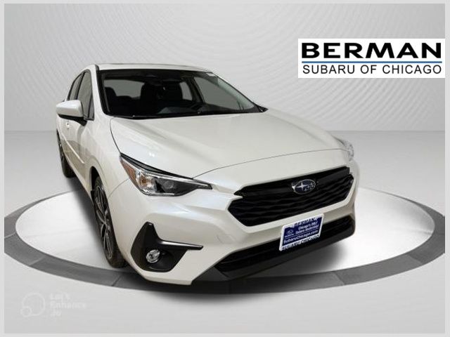 Crystal White Pearl 2026 Subaru Impreza Wagon All-Wheel Drive Continuously Variable Transmission