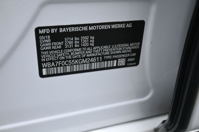 Used 2019 BMW 7 Series Sedan
