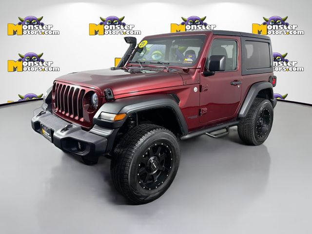 Snazzberry Pearlcoat 2021 Jeep Wrangler Sport 4WD SUV / Crossover Four-Wheel Drive 6-Speed Manual