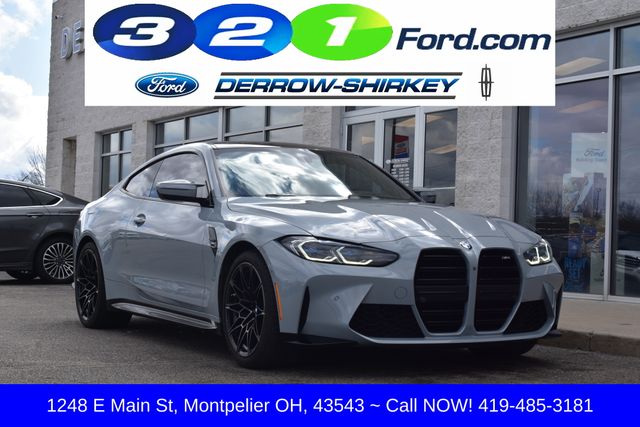 Brooklyn Gray Metallic 2021 BMW M4 RWD Coupe Rear-Wheel Drive 6-Speed Manual