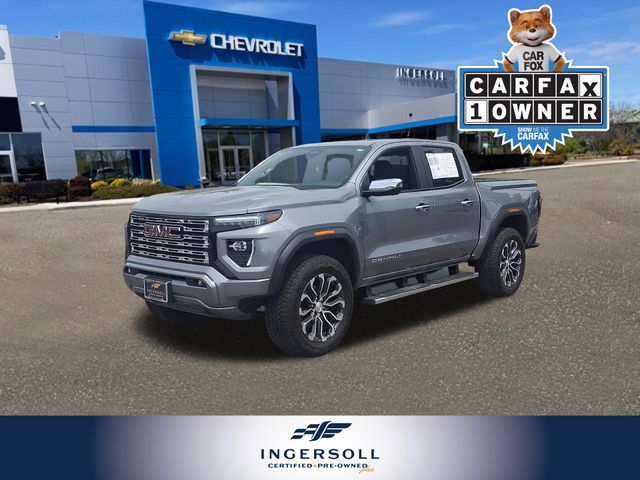 Sterling Metallic 2026 GMC Canyon Denali Crew Cab 4WD Pickup Truck Four-Wheel Drive 8-Speed Automatic