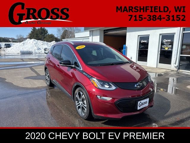 Cajun Red Tintcoat 2020 Chevrolet Bolt EV Premier FWD Wagon Front-Wheel Drive 1-Speed Automatic
