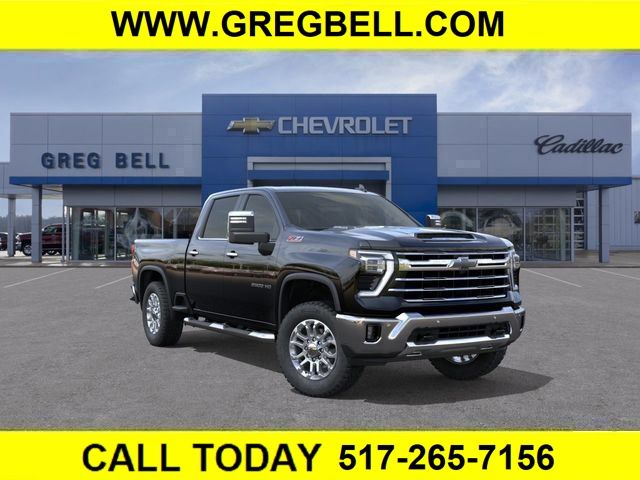 Black 2026 Chevrolet Silverado 2500HD Pickup Truck Four-Wheel Drive Automatic