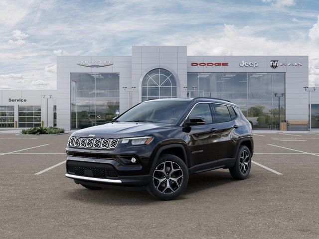 Diamond Black Crystal Pearlcoat 2026 Jeep Compass SUV / Crossover Four-Wheel Drive 8-Speed Automatic