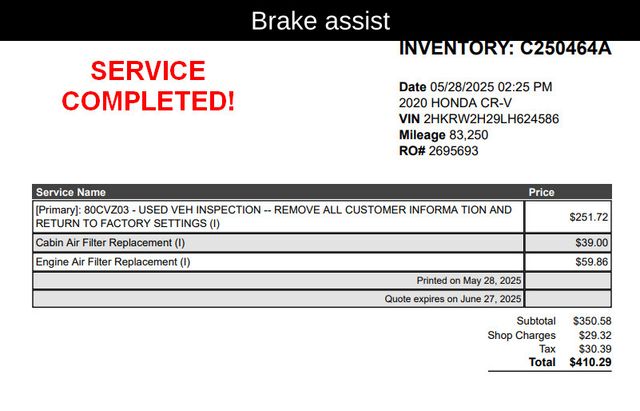 Used 2020 Honda CR-V For Sale in Grove City, OH