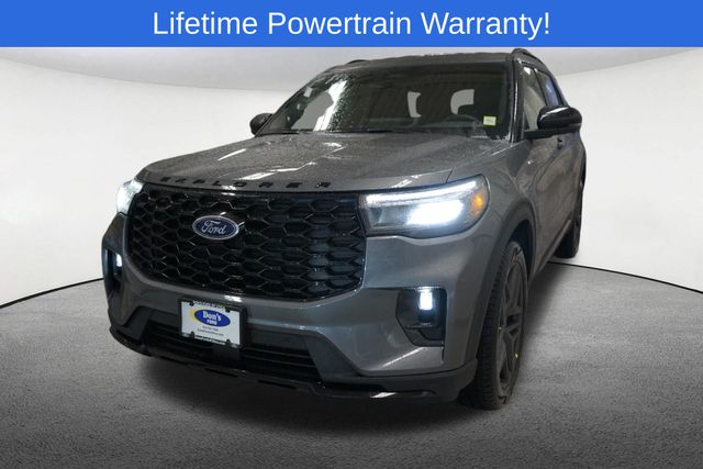 Carbonized Gray Metallic 2026 Ford Explorer ST-Line AWD SUV / Crossover All-Wheel Drive Automatic