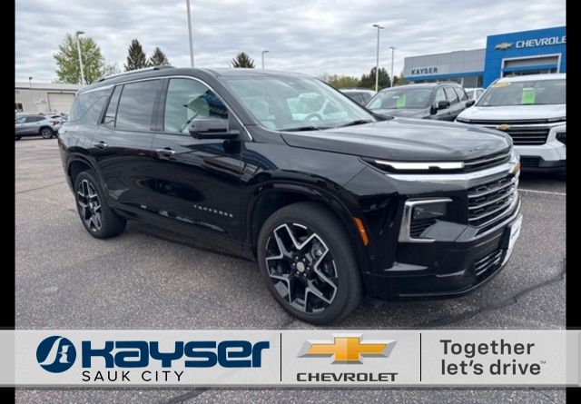 Mosaic Black Metallic 2025 Chevrolet Traverse High Country AWD SUV / Crossover Four-Wheel Drive 8-Speed Automatic