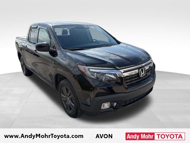 Crystal Black Pearl 2019 Honda Ridgeline Sport AWD Pickup Truck All-Wheel Drive 6-Speed Automatic