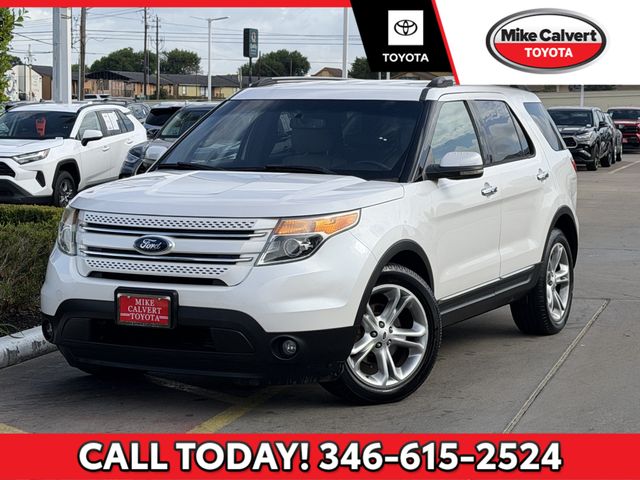 Oxford White 2013 Ford Explorer SUV / Crossover Front-Wheel Drive 6-Speed Automatic