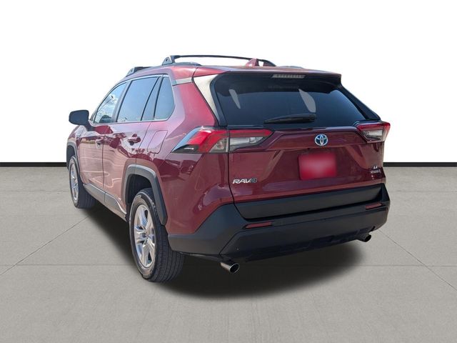 2021 Toyota RAV4 Hybrid LE Red at North Houston Mitsubishi