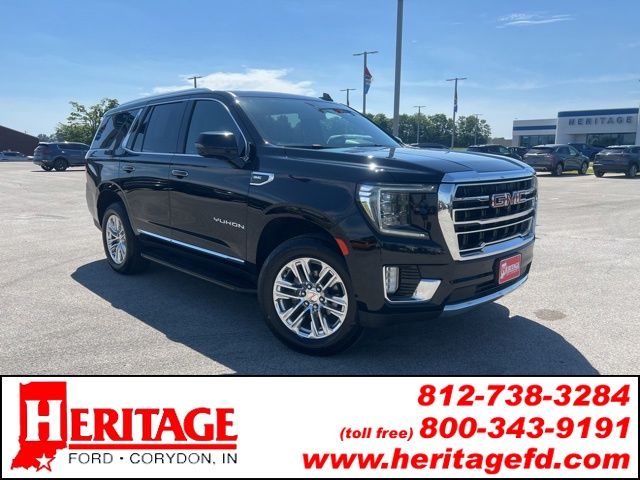 Onyx Black 2021 GMC Yukon SUV / Crossover Four-Wheel Drive