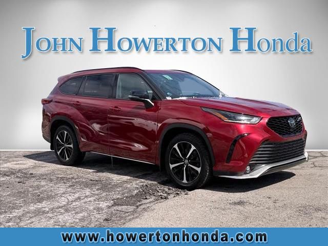 Pearl 2022 Toyota Highlander SUV / Crossover All-Wheel Drive 8-Speed Automatic