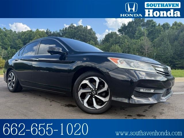 Crystal Black Pearl 2017 Honda Accord Sedan Front-Wheel Drive Continuously Variable Transmission