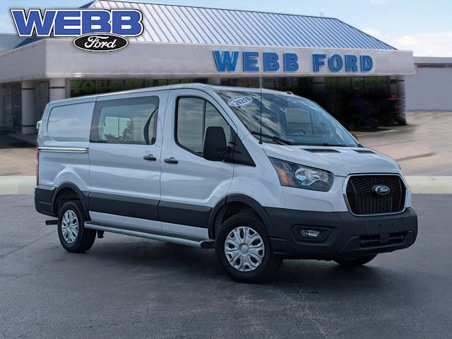 Oxford White 2025 Ford Transit Cargo Van Rear-Wheel Drive 