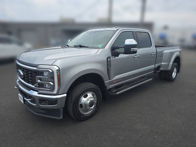 Silver Metallic 2024 Ford F-350 Super Duty Pickup Truck Four-Wheel Drive Automatic