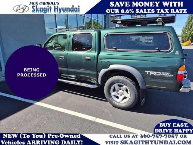 Imperial Jade Mica 2004 Toyota Tacoma 4 Dr V6 4WD Crew Cab SB Pickup Truck Four-Wheel Drive 4-Speed Automatic Overdrive
