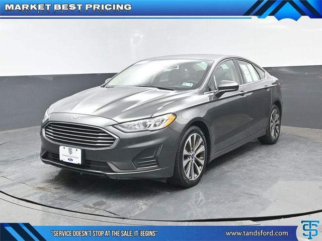 Gray (Magnetic) 2020 Ford Fusion SE AWD Sedan All-Wheel Drive 6-Speed Automatic