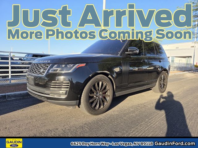 2019 Land Rover Range Rover HSE