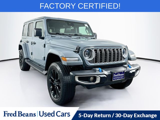  2024 Jeep Wrangler 4xe Sahara 4WD   