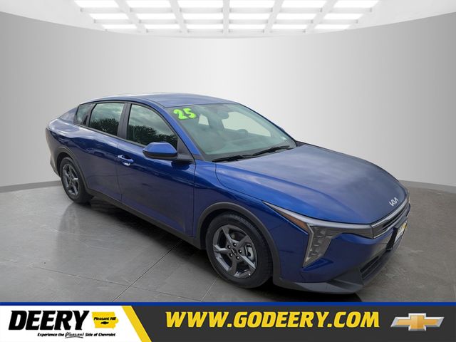 Deep Sea Blue 2025 Kia K4 LXS FWD Sedan Front-Wheel Drive Continuously Variable Transmission