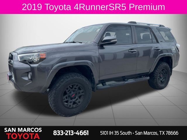 Magnetic Gray Metallic 2019 Toyota 4Runner SUV / Crossover Four-Wheel Drive 5-Speed Automatic Overdrive
