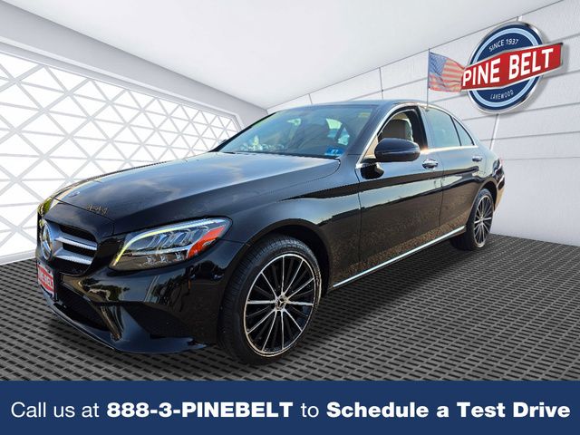 Black 2020 Mercedes-Benz C-Class Sedan All-Wheel Drive 9-Speed Automatic