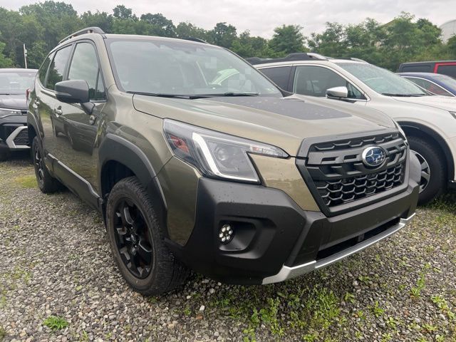 Autumn Green Metallic 2023 Subaru Forester SUV / Crossover All-Wheel Drive Continuously Variable Transmission