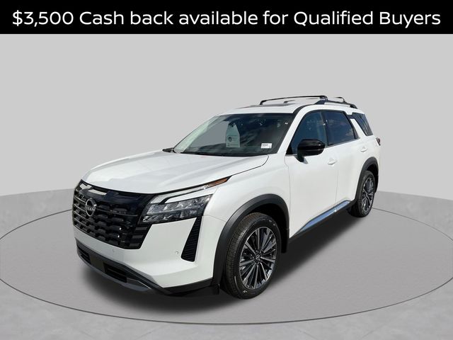 Everest White Pearl Tricoat 2026 Nissan Pathfinder SUV / Crossover All-Wheel Drive 9-Speed Automatic