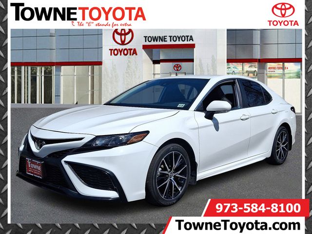 Ice Cap 2024 Toyota Camry SE FWD Sedan Front-Wheel Drive 8-Speed Automatic