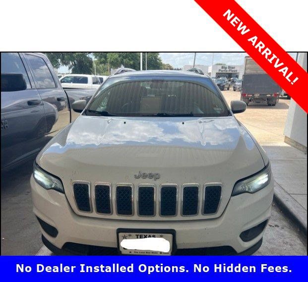 2019 Jeep Cherokee Latitude Plus White at Texan Dodge Chrysler Jeep Ram