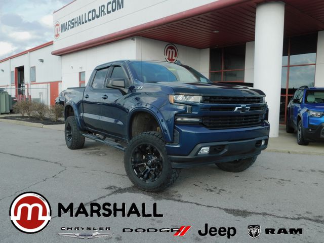Northsky Blue Metallic 2020 Chevrolet Silverado 1500 Pickup Truck Four-Wheel Drive 8-Speed Automatic