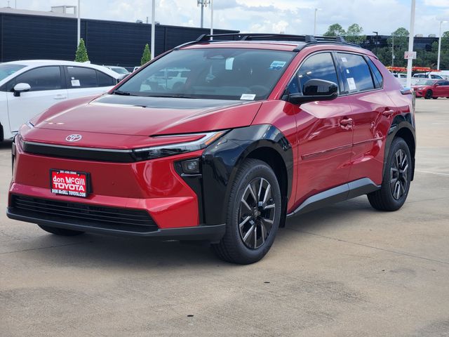 2026 Toyota bZ XLE Red at Community Toyota