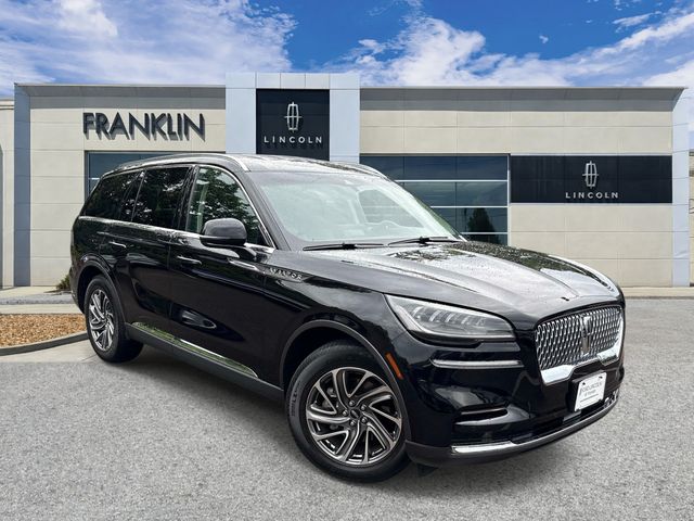 Infinite Black Metallic Clearcoat 2023 Lincoln Aviator Standard RWD SUV / Crossover Rear-Wheel Drive Automatic