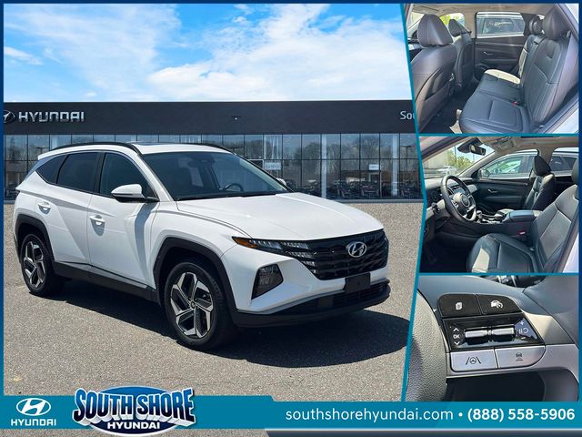 White Pearl 2023 Hyundai Tucson SUV / Crossover All-Wheel Drive 8-Speed Automatic
