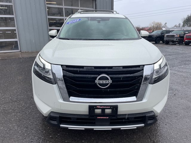 2023 Nissan Pathfinder Platinum - Pearl White Tricoat exterior view 2