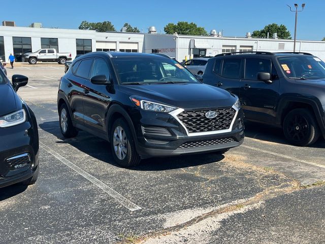 Black Noir Pearl 2021 Hyundai Tucson SE AWD SUV / Crossover All-Wheel Drive 6-Speed Automatic