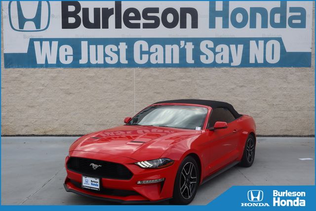 Race Red 2020 Ford Mustang Convertible Rear-Wheel Drive Automatic